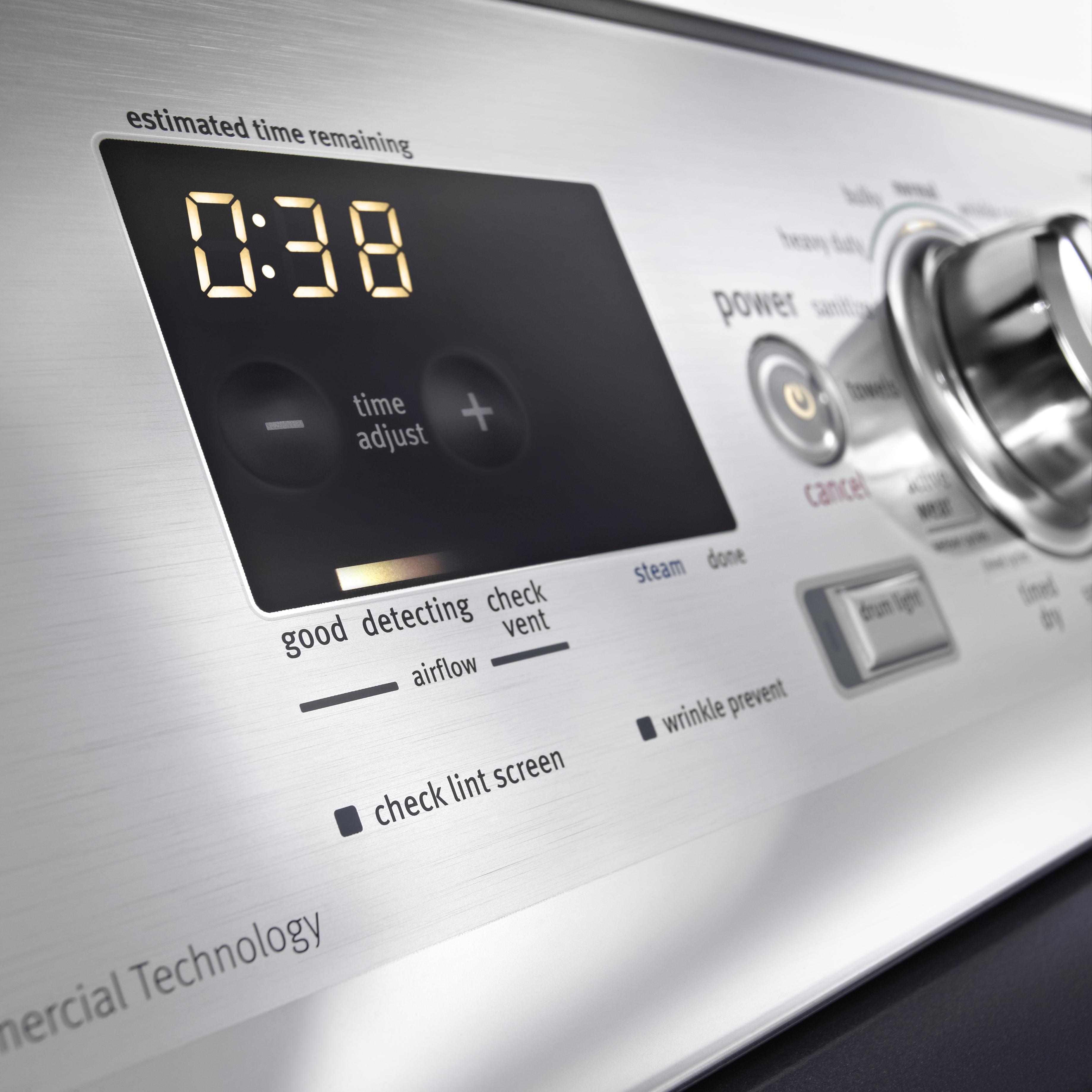 Maytag MGDB950YW 7.3 Cu. Ft. Bravos XL® HighEfficiency Gas Steam Dryer